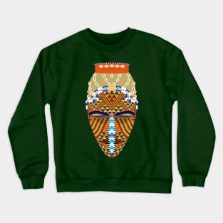 African mask Crewneck Sweatshirt